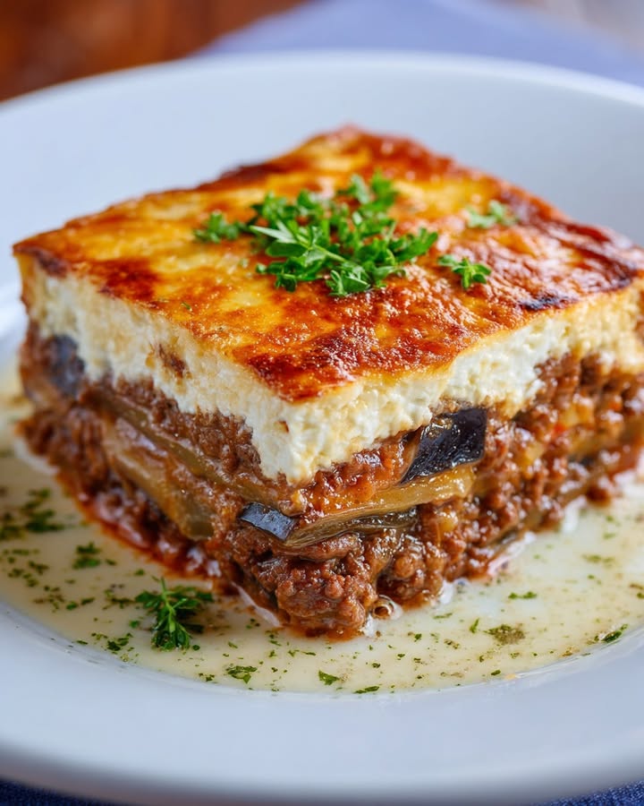 Moussaka Grecque Savoureuse