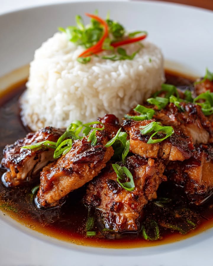 Poulet Soja Caramélisé