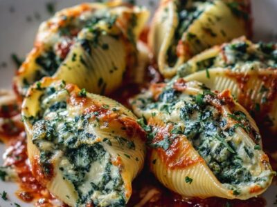 Coquilles Épinards Ricotta : Recette Facile et Savoureuse