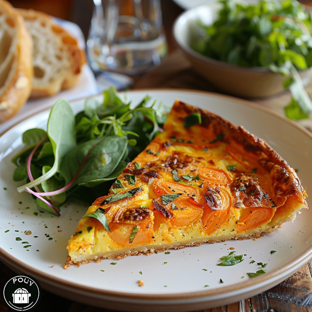 Clafoutis carottes‑cumin