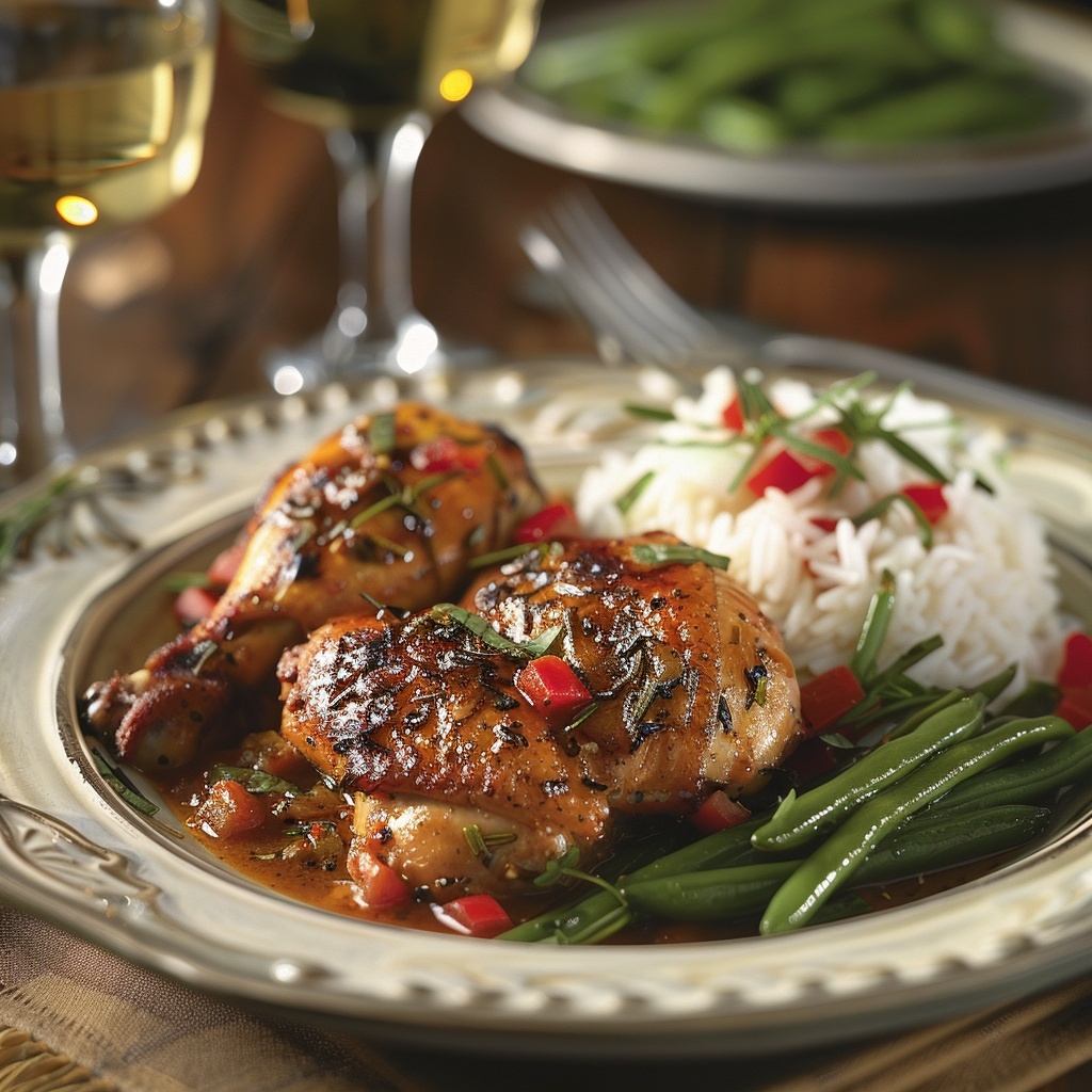 Poulet basquaise traditionnel savoureux et authentique 4 Poulet basquaise traditionnel