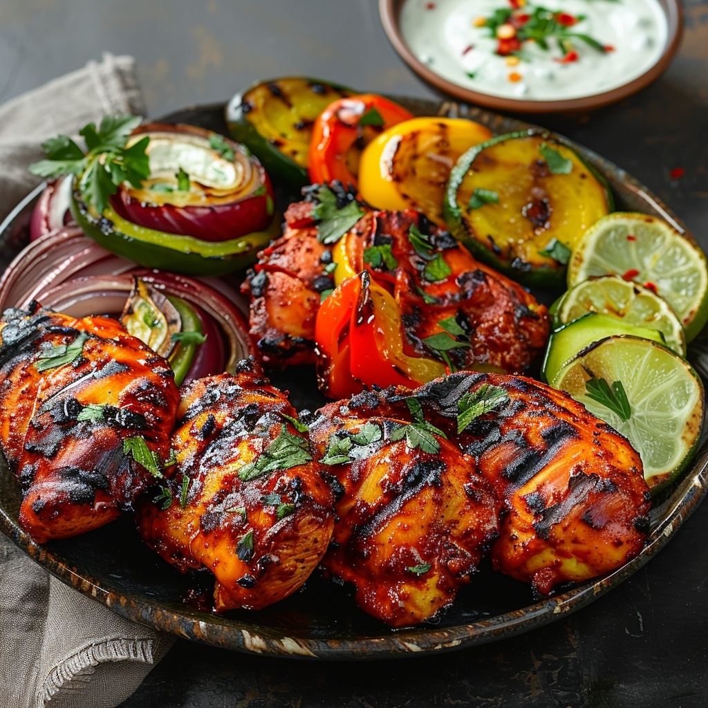 Poulet tandoori maison : la recette facile et savoureuse 1 Poulet tandoori maison