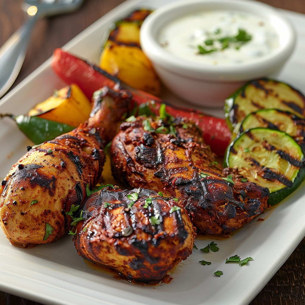 Poulet tandoori maison : la recette facile et savoureuse 2 Poulet tandoori maison