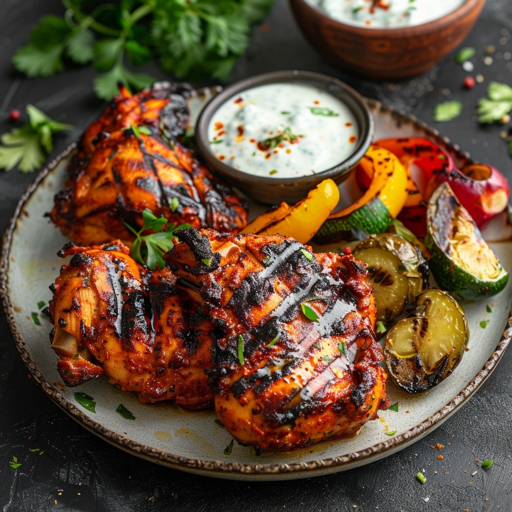 Poulet tandoori maison : la recette facile et savoureuse 3 Poulet tandoori maison