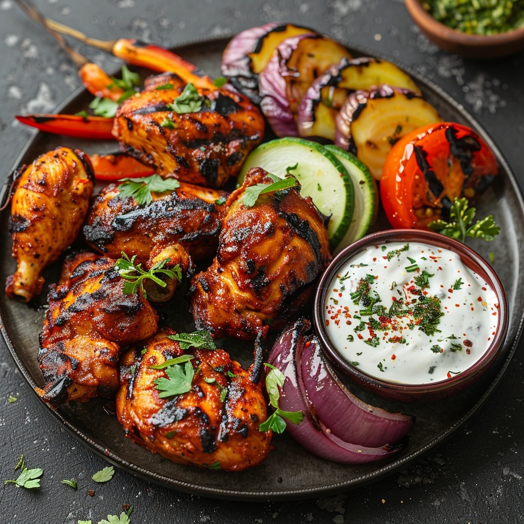 Poulet tandoori maison : la recette facile et savoureuse 4 Poulet tandoori maison