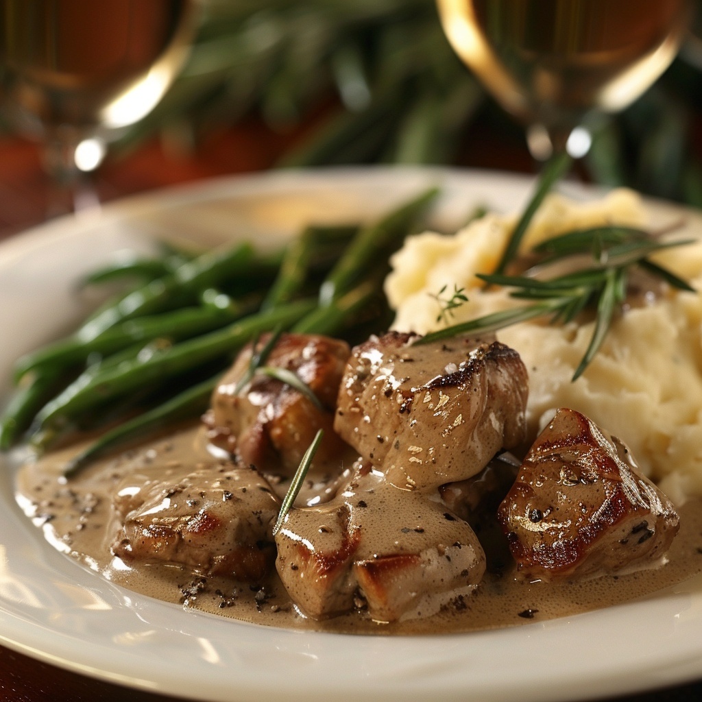 Sauté de veau façon blanquette