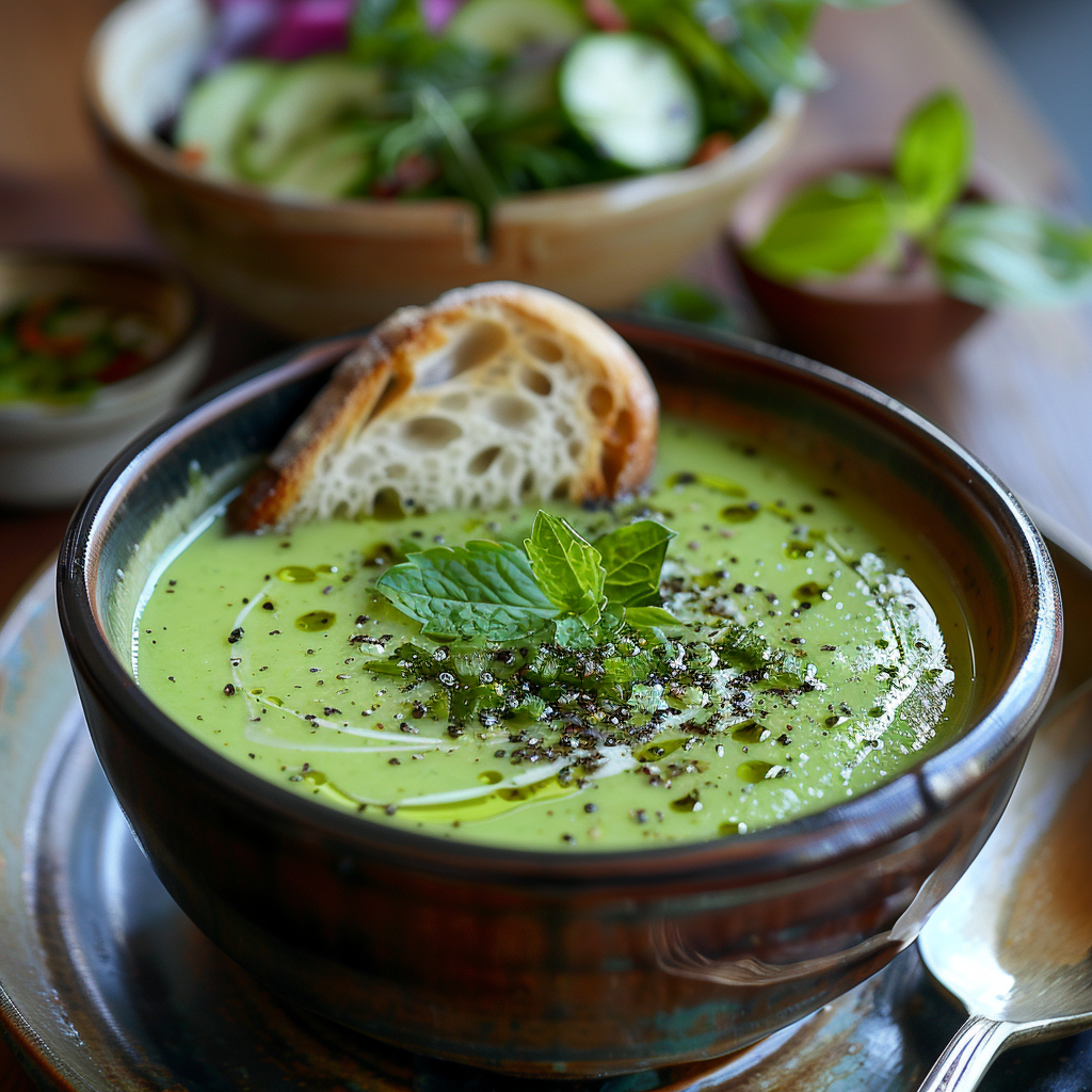 Soupe courgette-menthe fraîche : Recette facile et savoureuse 5 Soupe courgette‑menthe fraîche