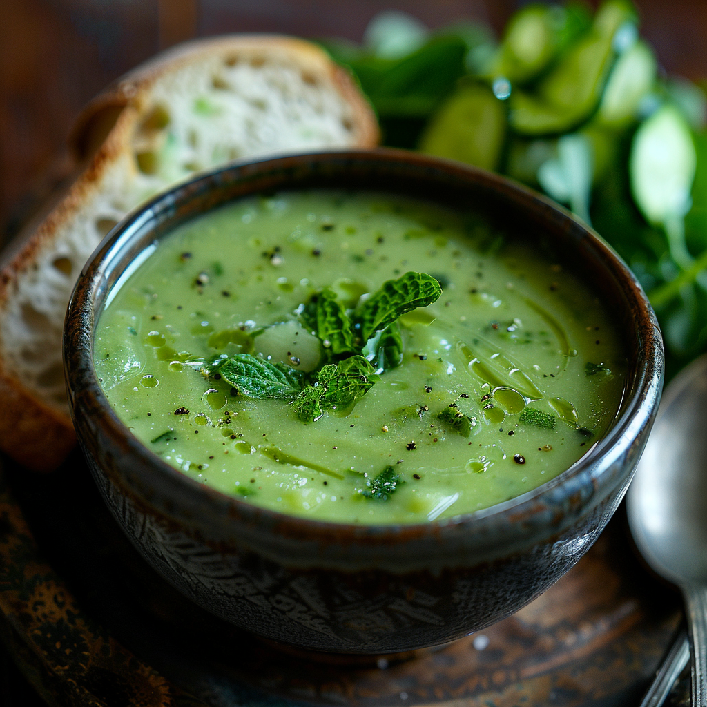 Soupe courgette-menthe fraîche : Recette facile et savoureuse 3 Soupe courgette‑menthe fraîche