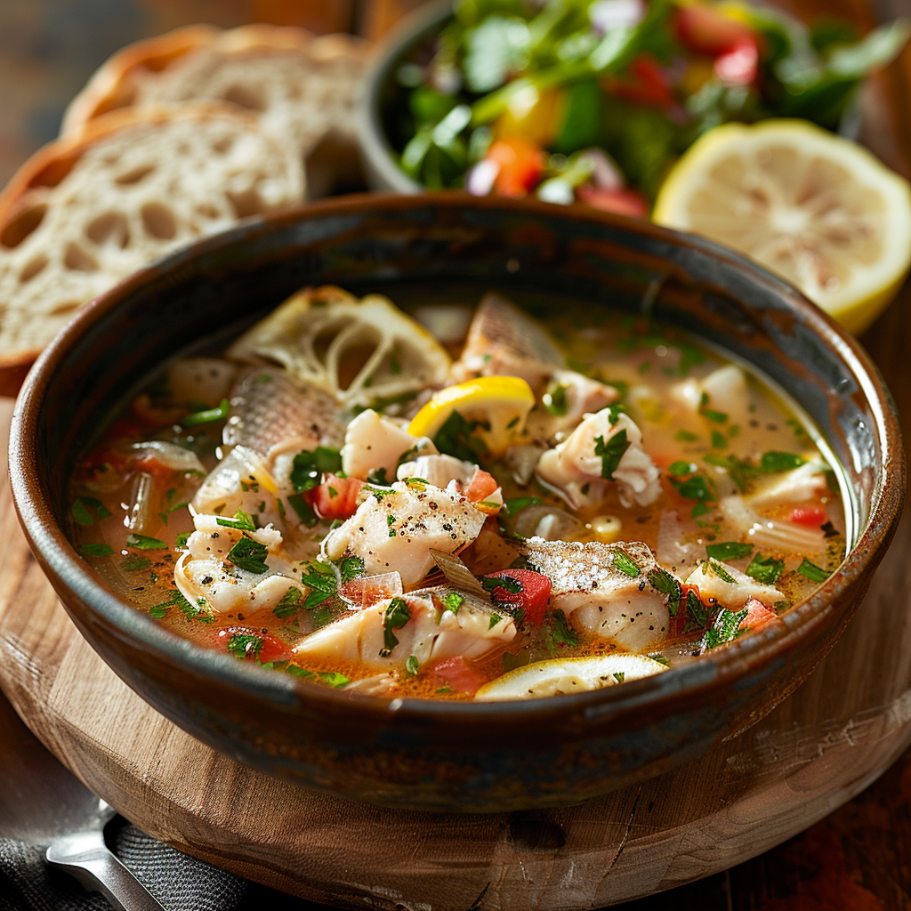 Soupe poisson maison citronnée : Recette facile et savoureuse 5 Soupe poisson maison citronnée