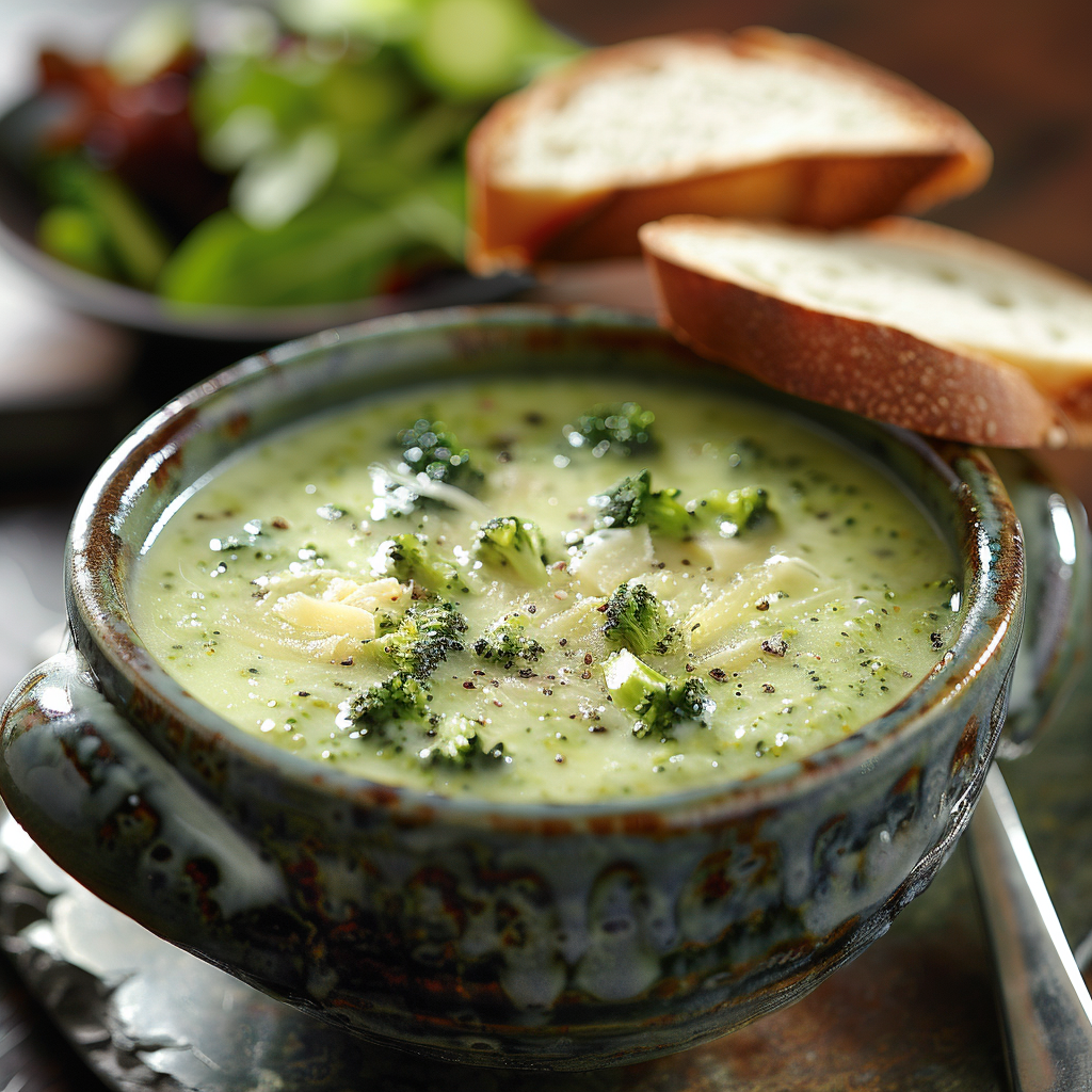 Velouté brocoli‑fromage