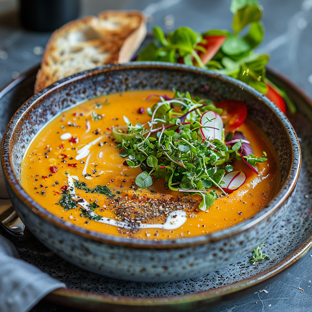 Velouté carottes au cumin