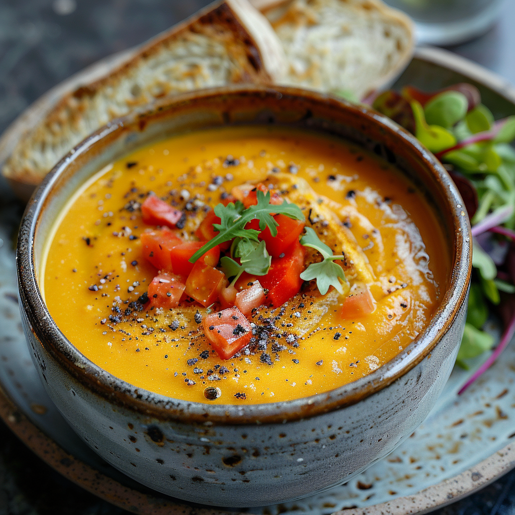 Velouté carottes au cumin