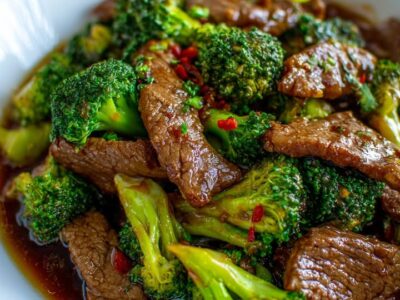 Boeuf Brocoli Sauté Rapide et Savoureux