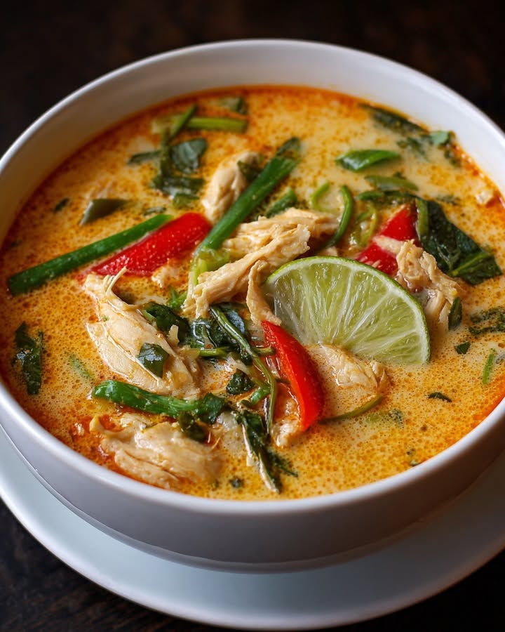 Soupe Thaï Savoureuse : Recette Facile et Authentique 1 Soupe Thaï Savoureuse