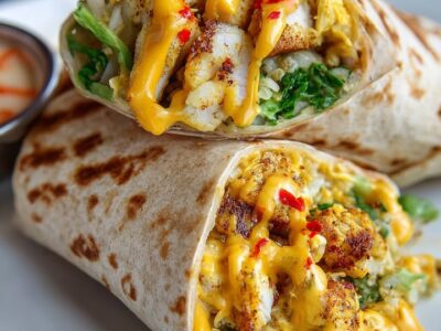 Wraps Poulet Fromage : Recette Facile et Savoureuse