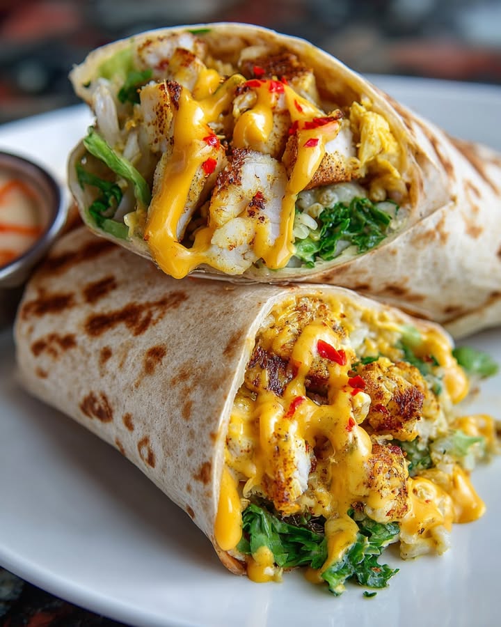 Wraps Poulet Fromage