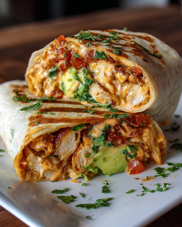 Burritos Poulet Chipotle Savoureux - Recette Facile et Rapide 1 Burritos Poulet Chipotle