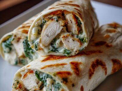 Wraps Poulet Ail : Recette Facile et Savoureuse