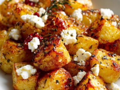 Pommes Frites Feta : Recette Savoureuse et Facile à Préparer