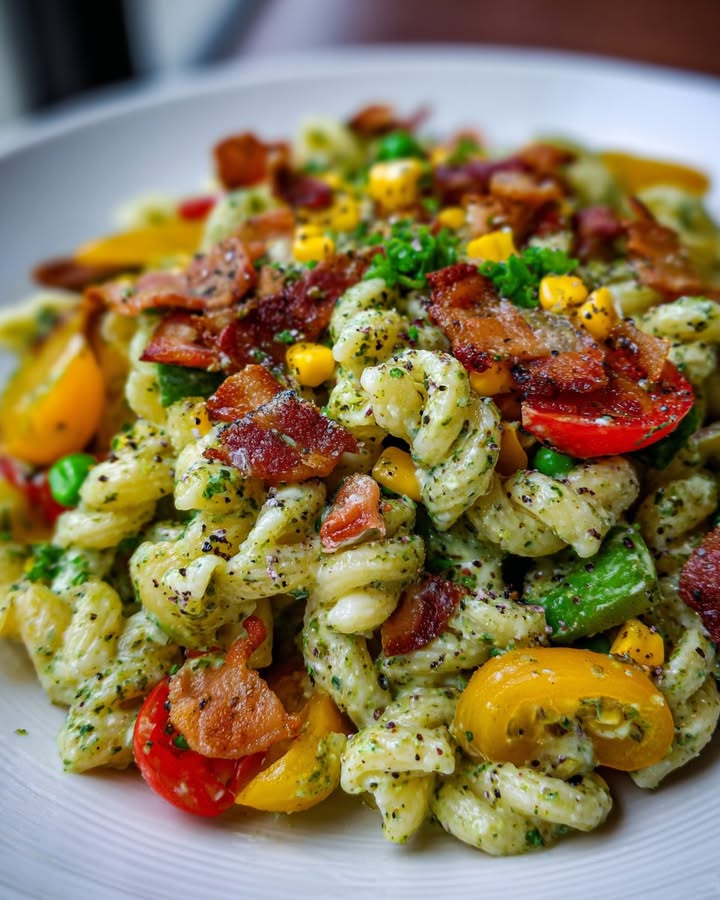 Salade Pâtes Estivale : Recette Facile et Rapide pour l'Été 1 Salade Pâtes Estivale