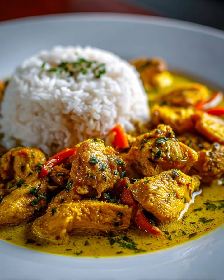 Curry Poulet Jamaïcain