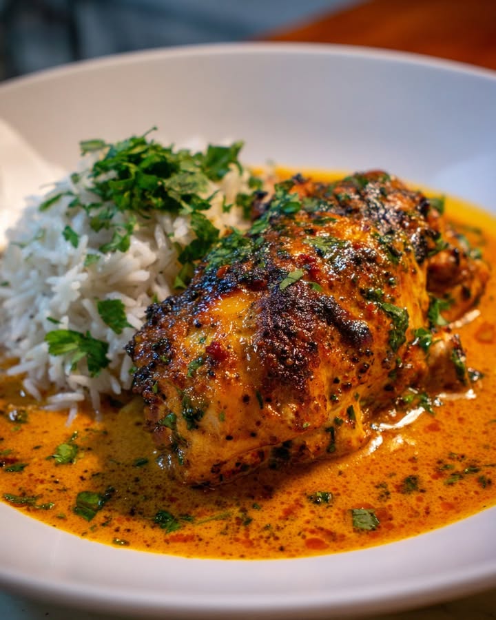 Poulet Safrané Épicé