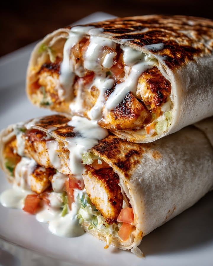 Burritos Poulet Chipotle