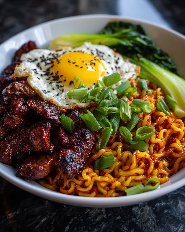 Nouilles Bœuf Gochujang