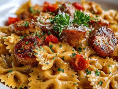 Pâtes Cajun Crémeuses : Recette Facile et Savoureuse