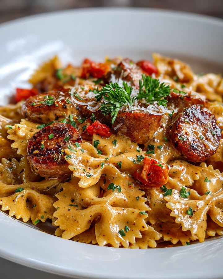Pâtes Cajun Crémeuses