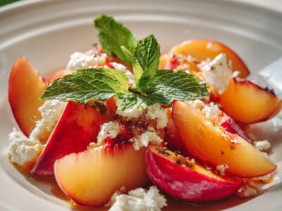 Salade Pêche Gourmande : Recette Facile et Savoureuse