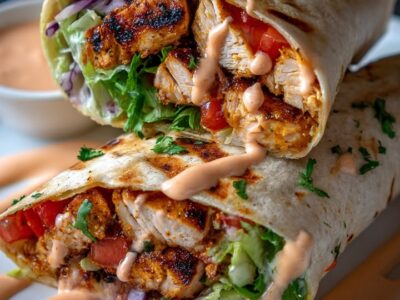 Burrito Poulet Chipotle : Recette Savoureuse et Facile à Préparer