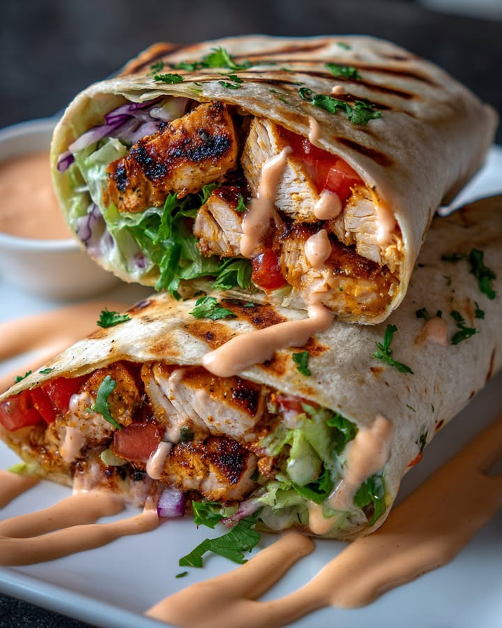 Burrito Poulet Chipotle