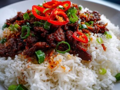 Bœuf Croustillant Pimenté : Recette Savoureuse et Facile à Préparer