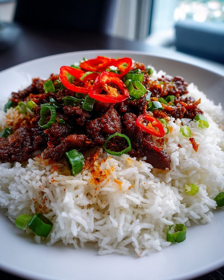 Bœuf Croustillant Pimenté