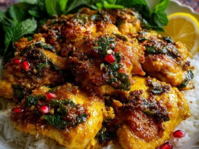 Poulet Safran Épicé : Recette Savoureuse et Facile à Préparer