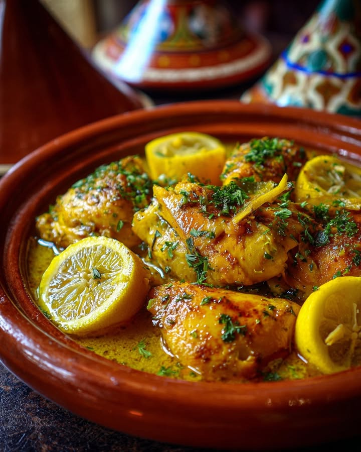 Tajine Poulet Citron