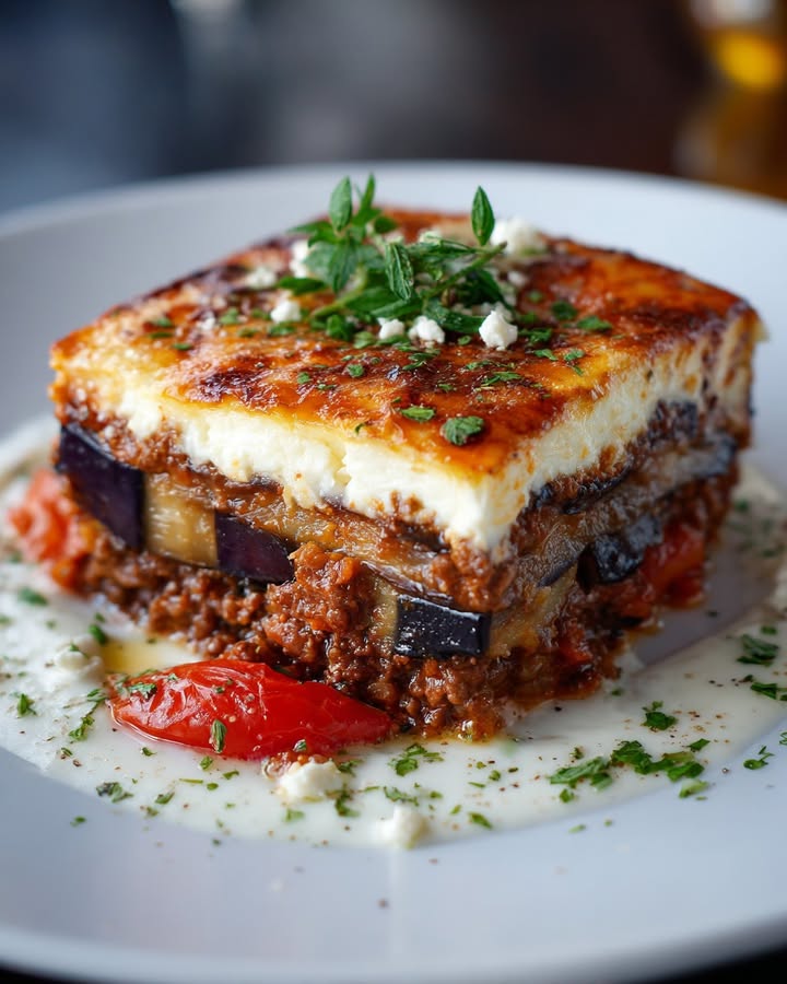 Moussaka Grecque Savoureuse