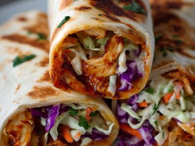 Wraps Poulet BBQ Savoureux : Recette Facile et Rapide