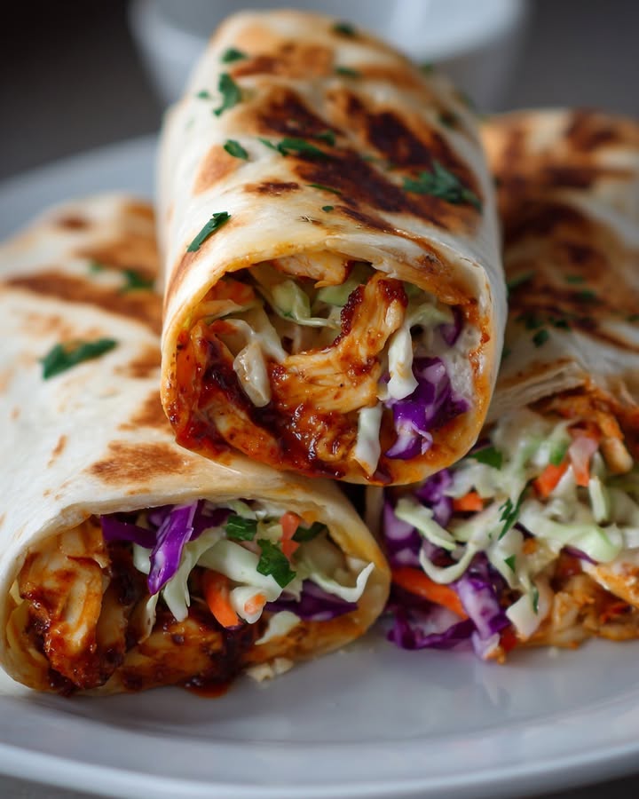 Wraps Poulet BBQ
