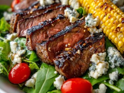 Salade Steak Gorgonzola : Recette Savoureuse et Facile à Préparer