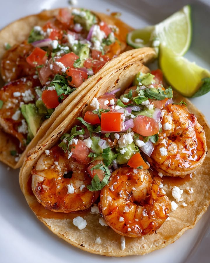 Tacos Crevettes Épicés