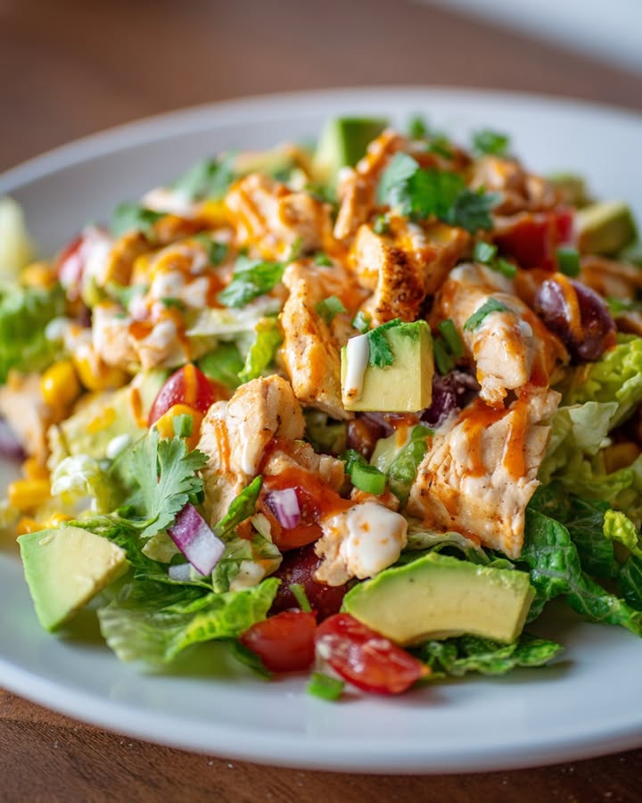 Salade Poulet Épicée