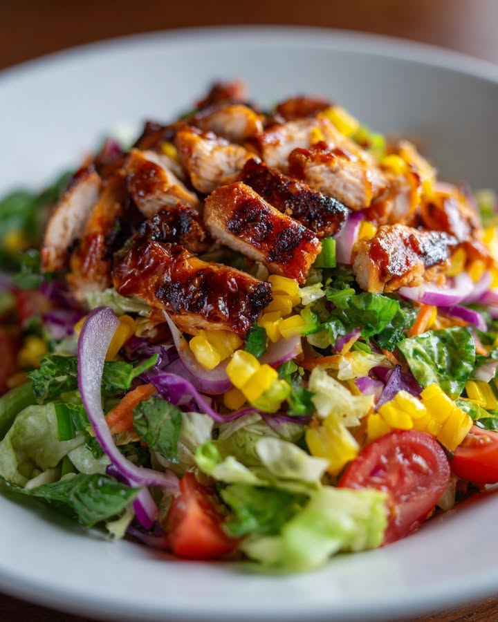 Salade Poulet BBQ