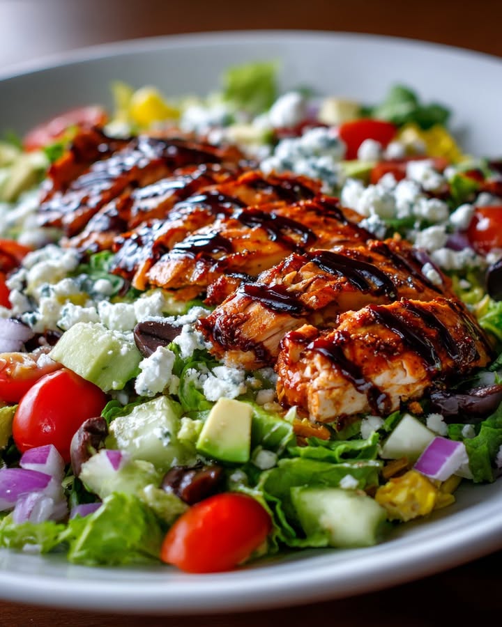 Salade Poulet BBQ
