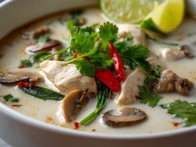 Soupe Thaï Express : Recette Rapide et Savoureuse