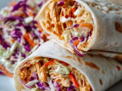 Wraps Poulet BBQ Rapide et Savoureux