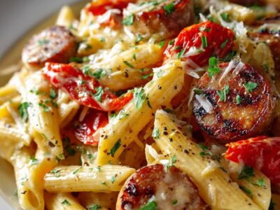 Pâtes Cajun Crémeuses : Recette Savoureuse et Facile à Préparer