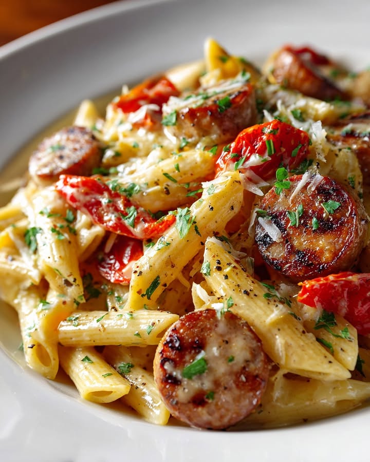 Pâtes Cajun Crémeuses