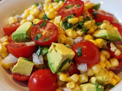 Salade Maïs Avocat : Recette Facile et Savoureuse